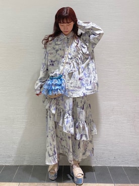 merry jenny 梅田店さん（レディース・154cm）の冬コーディネート