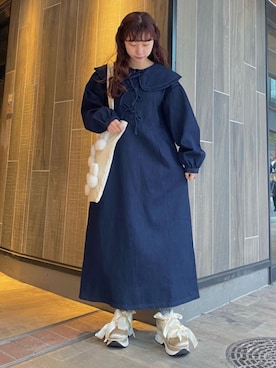 merry jenny 梅田店さん（レディース・154cm）の冬コーディネート