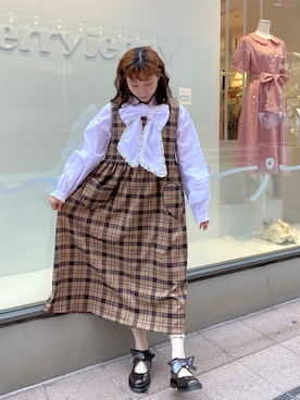 merry jenny 梅田店さん（レディース・154cm）の夏コーディネート