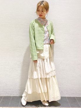 merry jenny 梅田店さん（レディース・154cm）の秋コーディネート