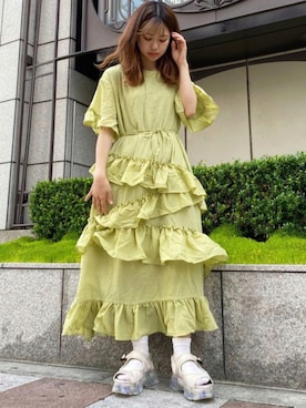 merry jenny 梅田店さん（レディース・154cm）の夏コーディネート