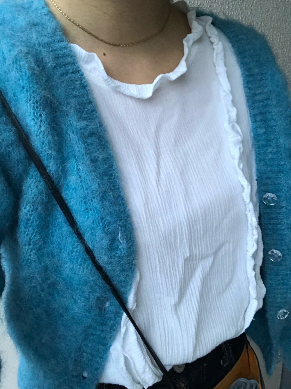 editforlulu Petitelulu モヘアカーディガン EDIT. FOR LULU（エディットフォールル）の「petite LULU モヘヤ