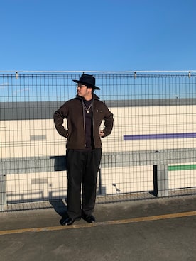 Ryuji Abeさん（メンズ・176cm）の冬コーディネート