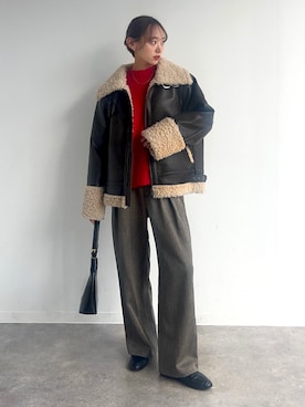 UMIさん（レディース・165cm）の冬コーディネート