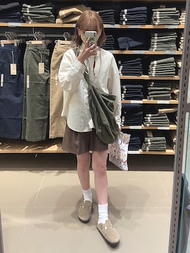 「DHOLIC STYLE（ディーホリックスタイル）のアイテム」を使った、UMIさん（レディース・165cm）の夏コーディネート