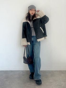 UMIさん（レディース・165cm）の冬コーディネート