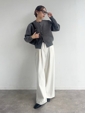 UMIさん（骨格ナチュラル・レディース・165cm）の冬コーディネート