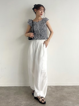 UMIさん（レディース・165cm）の夏コーディネート