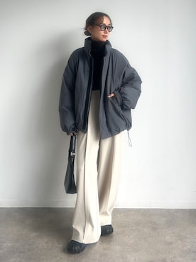 UMIさん（骨格ナチュラル・レディース・165cm）の冬コーディネート