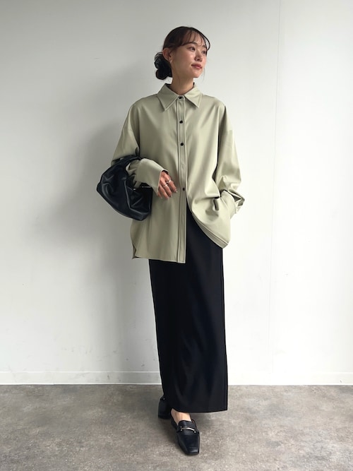 NOGLE スカート 「NOGLE/ノグル」ナロースリットロングスカート