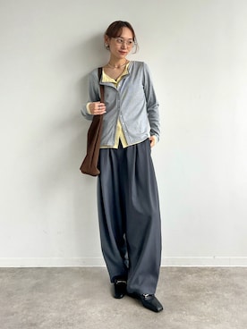 「GOLDY（ゴールディ）のアイテム」を使った、UMIさん（レディース・165cm）の春コーディネート