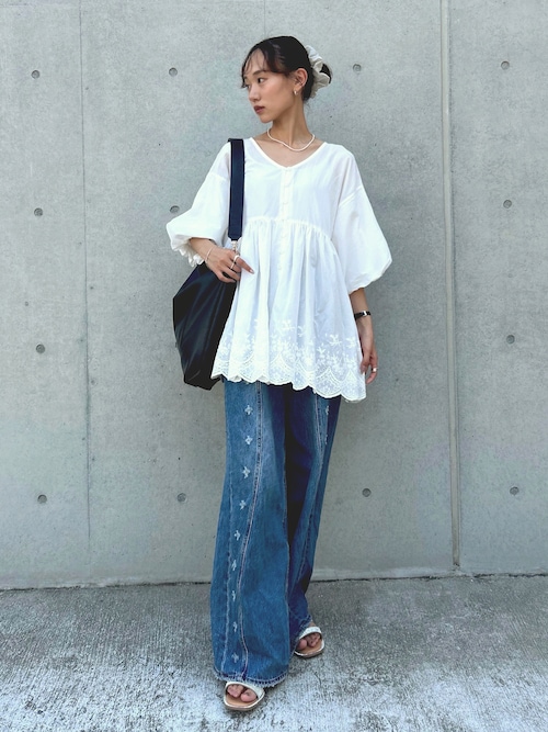 イノセンスフラワーデニム（デニムパンツ）｜ADAM ET ROPE