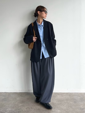 「アイテム（ハンドバッグ）」を使った、UMIさん（レディース・165cm）の春コーディネート