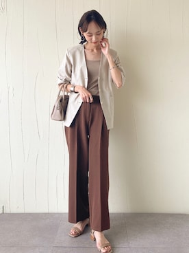 UMIさん（レディース・165cm）の夏コーディネート