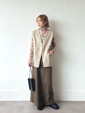 UMIさん（レディース・165cm）の春コーディネート