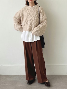 UMIさん（レディース・165cm）の秋コーディネート