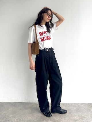 6（ロク）の「＜6(ROKU)＞ROXY MUSIC T-SHIRT/Tシャツ（Tシャツ