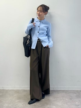 UMIさん（骨格ナチュラル・レディース・165cm）の秋コーディネート