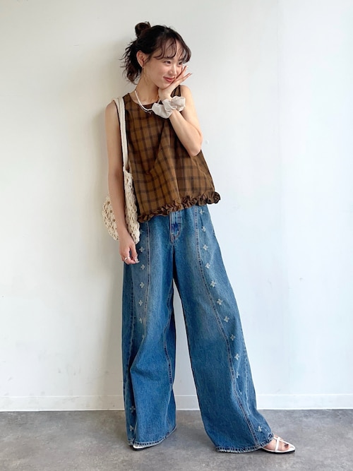 イノセンスフラワーデニム（デニムパンツ）｜ADAM ET ROPE