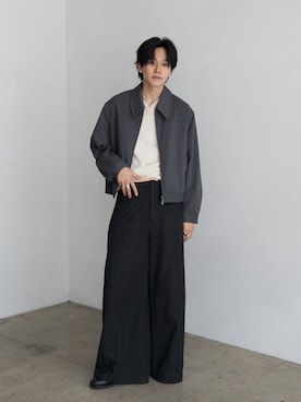 KAIさん（メンズ・183cm）の春コーディネート