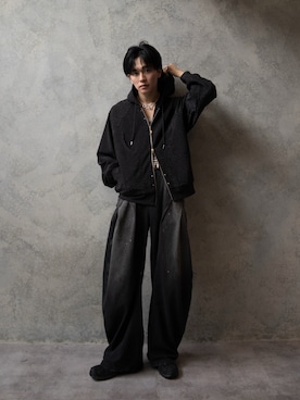 「パーカーコーデ」｜KAIさん（メンズ・183cm）の夏コーディネート