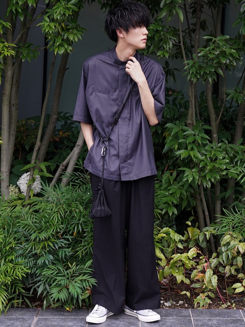 Lui's(ルイス) ウォームワイドパンツ　ブラック Lui's（ルイス）の「ウォームワイドパンツ（その他パンツ）」 - WEAR