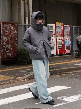 「冬の注目アウター」｜KAIさん（メンズ・183cm）の秋コーディネート