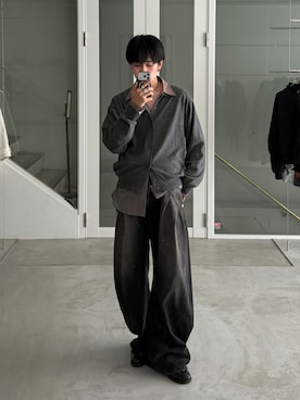 「CONZ（コンズ）のアイテム」を使った、KAIさん（メンズ・183cm）の秋コーディネート