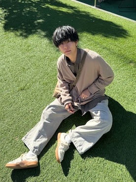 「yoko sakamoto（ヨーコサカモト）のアイテム」を使った、KAIさん（メンズ・183cm）の秋コーディネート