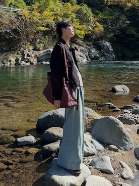 KAIさん（メンズ・183cm）の秋コーディネート