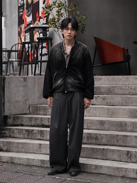 「Berwick1707(バーウィック)のアイテム」を使った、KAIさん(メンズ・183cm)の秋コーディネート
