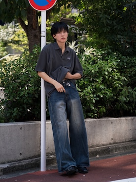 「アイテム（ファッション雑貨）」を使った、KAIさん（メンズ・183cm）の夏コーディネート