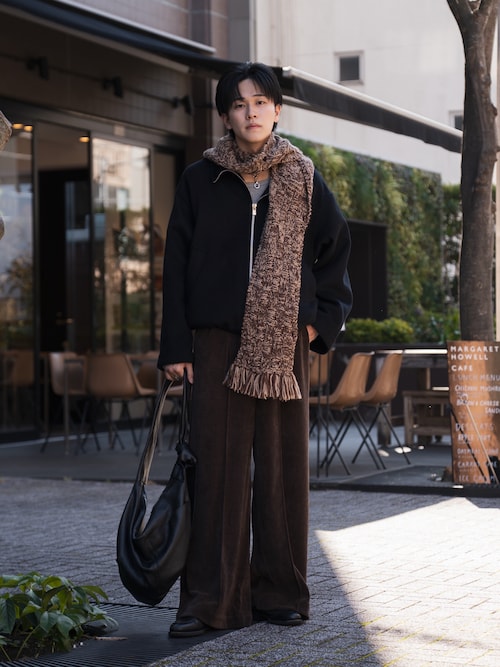 セール】Firsthand/ファーストハンド Leather Banana Big Shoulder Bag