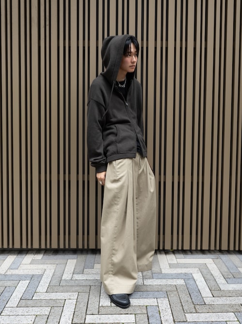 EXTRA FINE COTTON BASIC TEE -SLIM CROPPED FIT-