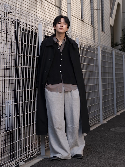 トップス [LAPIIS] FINE WOOL CHAMBRAY SHIRT LAPIIS シャツ FINE WOOL CHAMBRAY SHIRT メンズ : ZOZOTOWN Yahoo!店