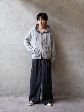 「アイテム（パンツ）」を使った、KAIさん（メンズ・183cm）の夏コーディネート