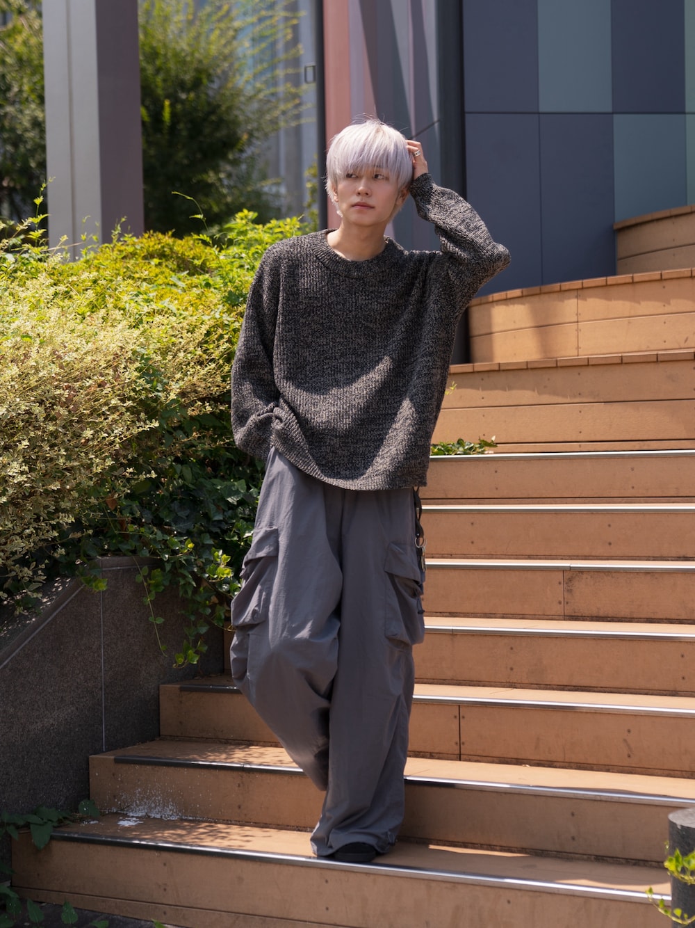 KAI｜MASONPRINCEのカーゴパンツを使ったコーディネート - WEAR