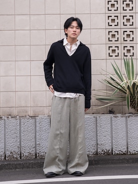 KAIさん（メンズ・183cm）の冬コーディネート