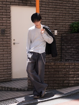 「cii（シー）のアイテム」を使った、KAIさん（メンズ・183cm）の夏コーディネート