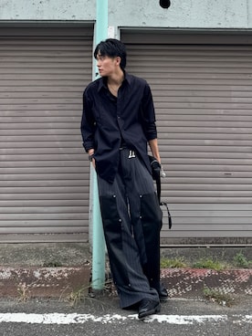 「アイテム（キーホルダー）」を使った、KAIさん（メンズ・183cm）の秋コーディネート