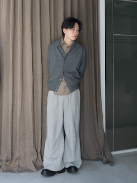 「LAPIIS（ラピス）のアイテム」を使った、KAIさん（メンズ・183cm）の冬コーディネート