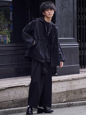 「Hint&Wit（ヒントアンドウィット）のアイテム」を使った、KAIさん（メンズ・183cm）の夏コーディネート