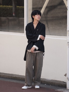 KAIさん（メンズ・183cm）の夏コーディネート