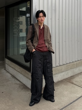 Wool mix tailored jacket / ウールミックステーラードジャケットを