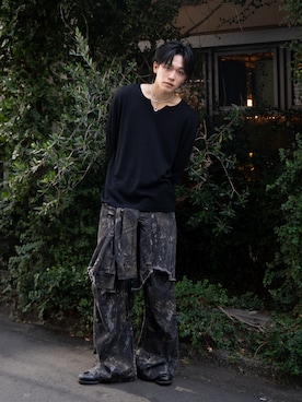 KAIさん(メンズ・183cm)の春コーディネート