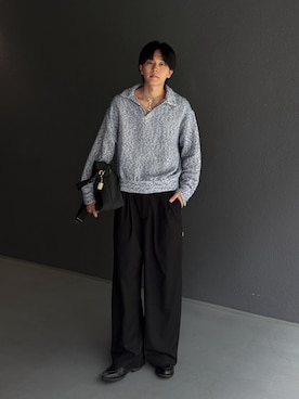 「CASPER JOHN（キャスパージョン）のアイテム」を使った、KAIさん（メンズ・183cm）の夏コーディネート