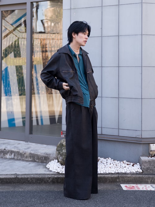 ADPOSION（アドポーション） ブルゾン アウター ヴィンテージライク