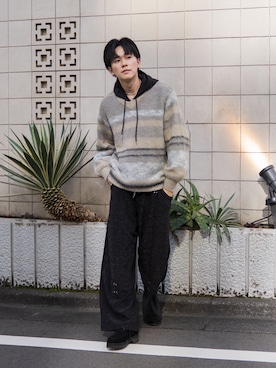 KAIさん（メンズ・183cm）の秋コーディネート