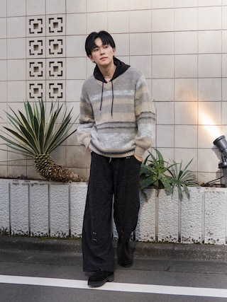 「cii（シー）のVibram sole boots / ビブラムソールブーツ（ブーツ）」を使った、KAIさん（メンズ・183cm）の秋コーディネート