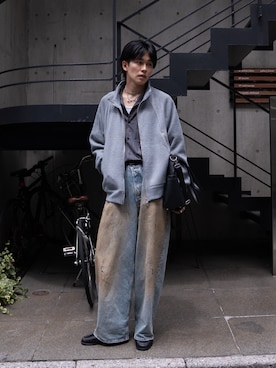 「アイテム（ブルゾン）」を使った、KAIさん（メンズ・183cm）の夏コーディネート